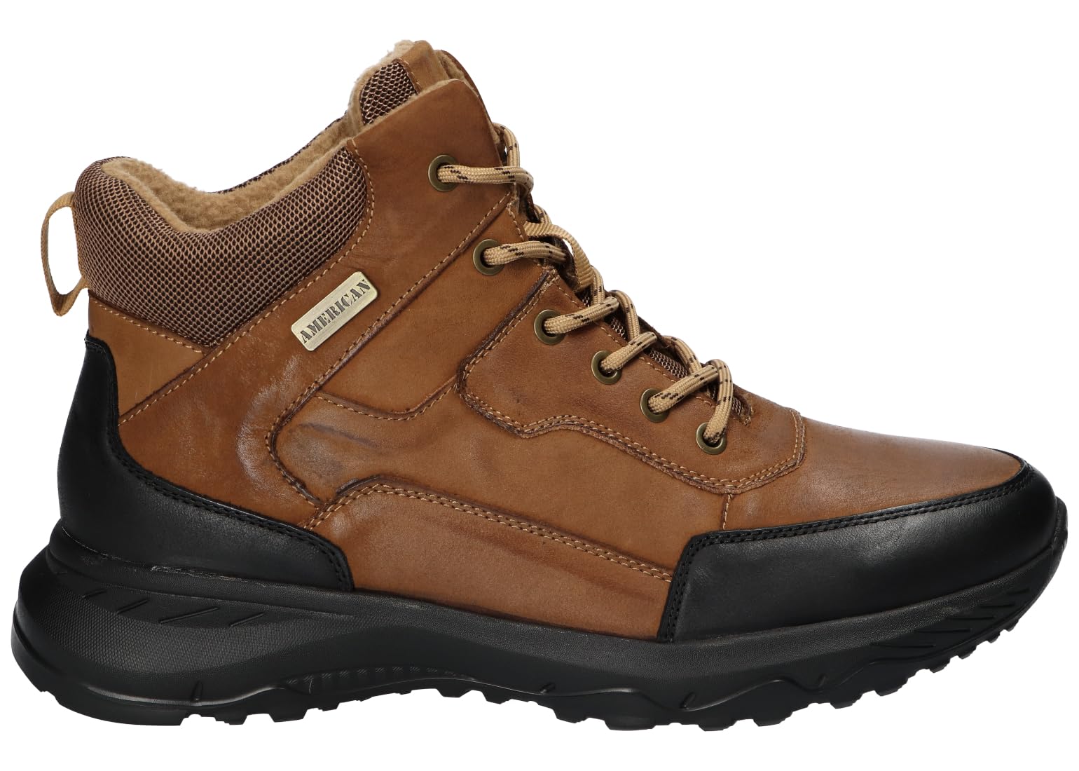 CY164 TRAPERY TREKKINGI BUTY ZIMOWE SKÓRZANE MĘSKIE BR 42