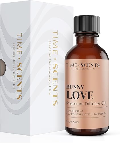 Miniatura 1 de Aceite difusor de mezcla de aceites esenciales, aceite de fragancia inspirado en el hogar Bunny Love Hotel para difusor, aceites de aromaterapia