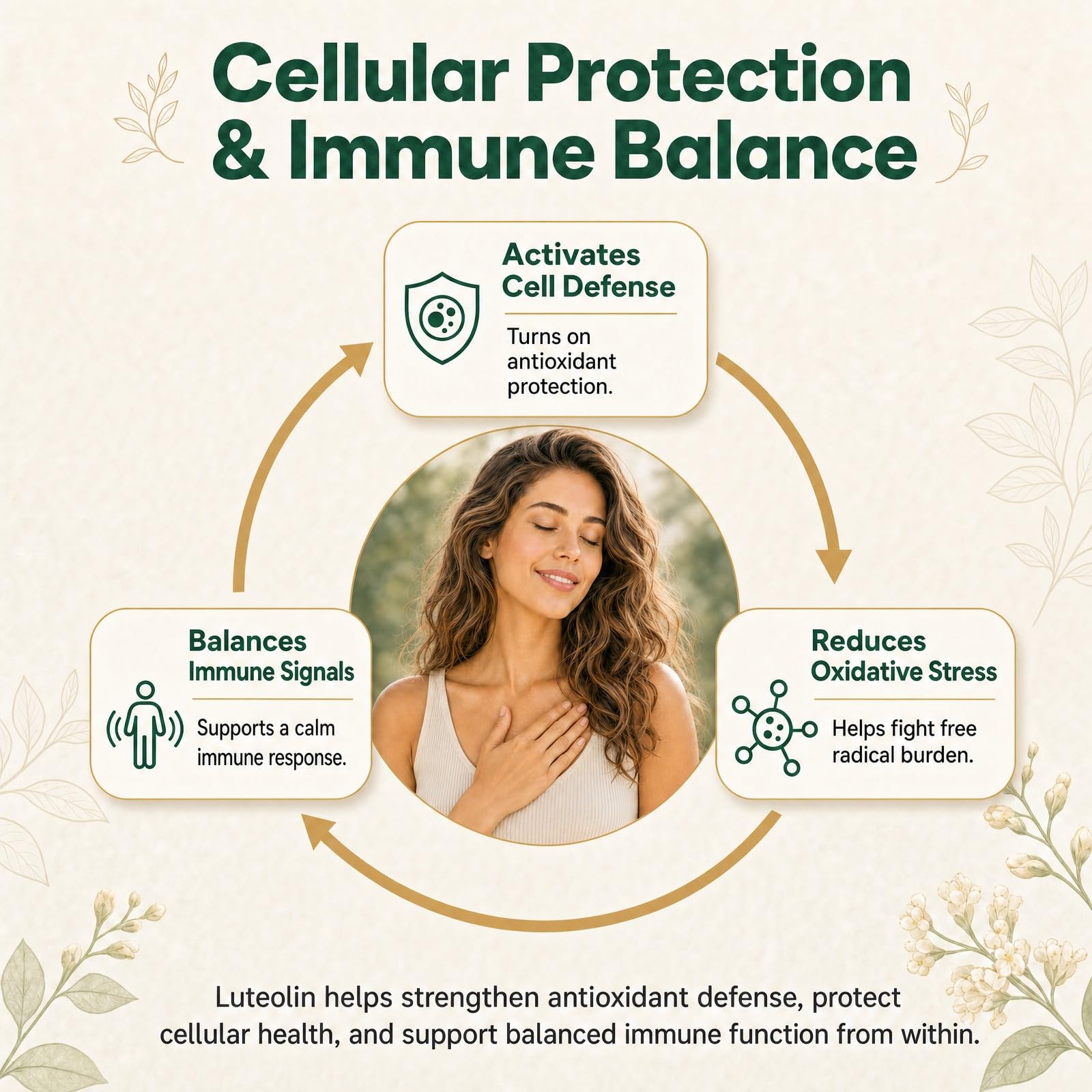 Pure Luteolin Supplement 100 mg, 98% Luteolin, 90 Vegan Capsules — Amazon image 5