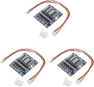 3PCS 4S 30A 12.8V BMS PCB 18650 Battery Protection Board LiFePo4 Life 4S BMS Balancing Charging Circuit PCB Board