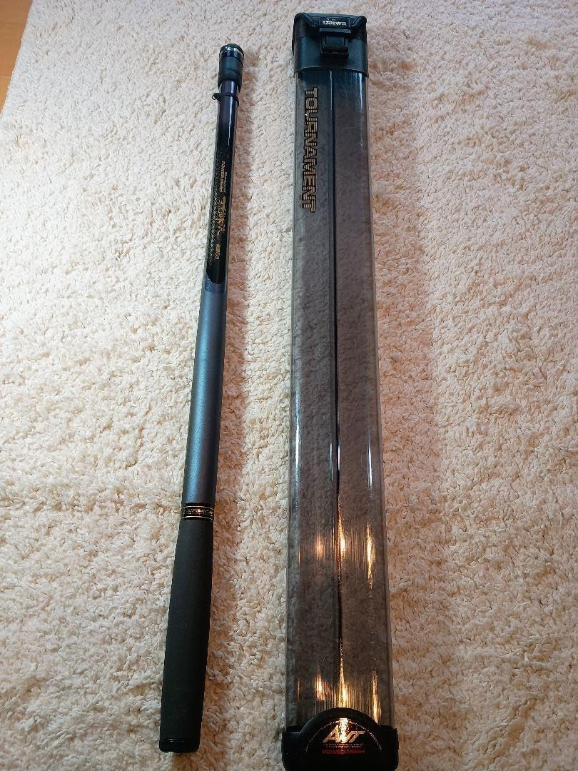 管10208)ダイワ トーナメント 琥珀 本流 硬調 53 アモルファス DAIWA