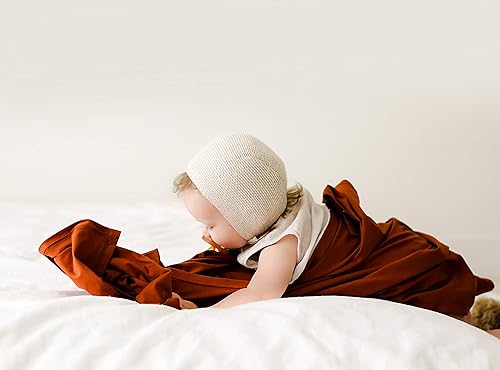 Miniatura 4 de Snuggle me Swaddle  Manta de algodón orgánico, elástico suave, 47 x 47 pulgadas