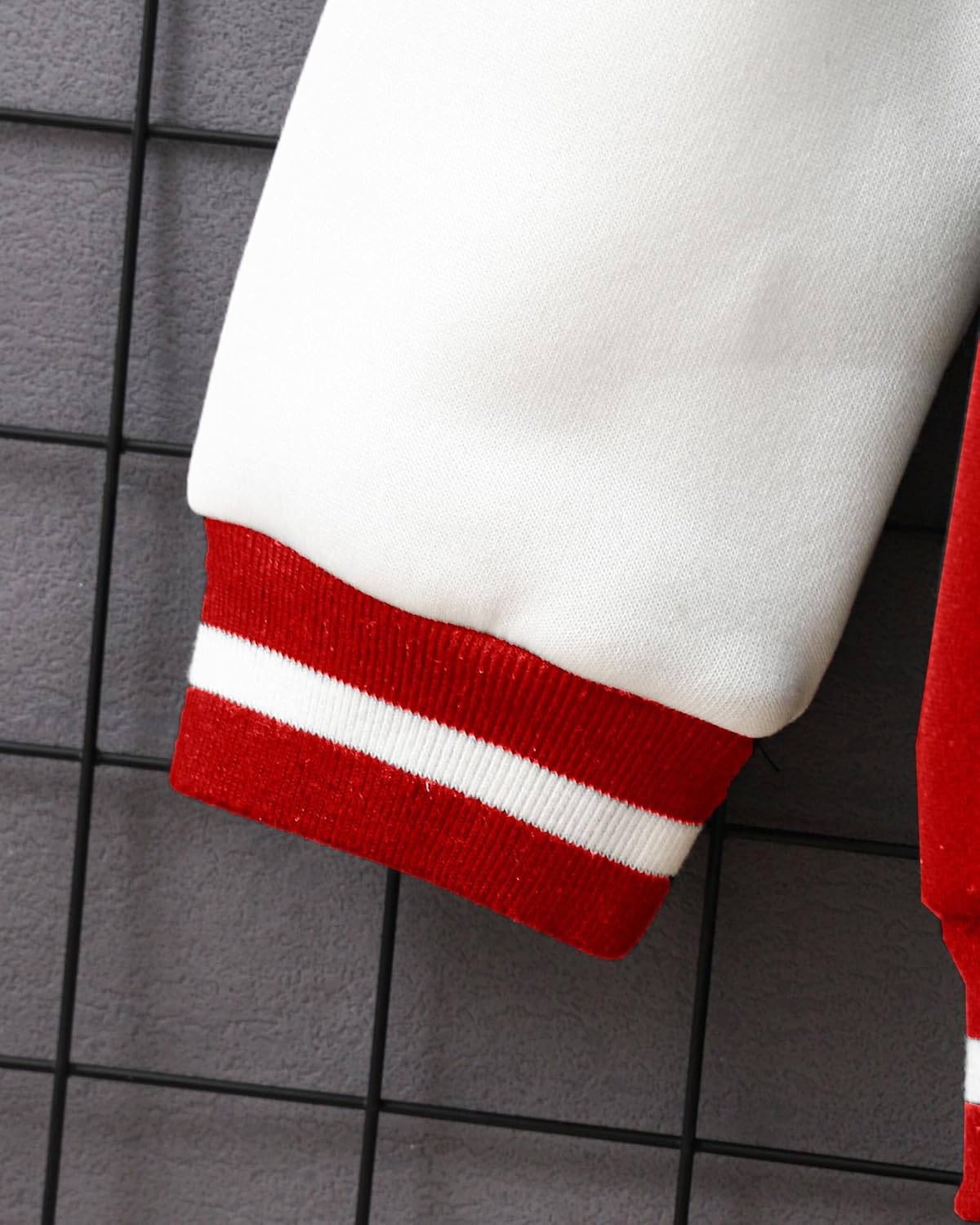 PureChapter Boys Baseball Jacket Kids Varsity Jacket Classic Embroidered Cardigan Sweatshirt Winter Coat Bomber Jacket - Image 5