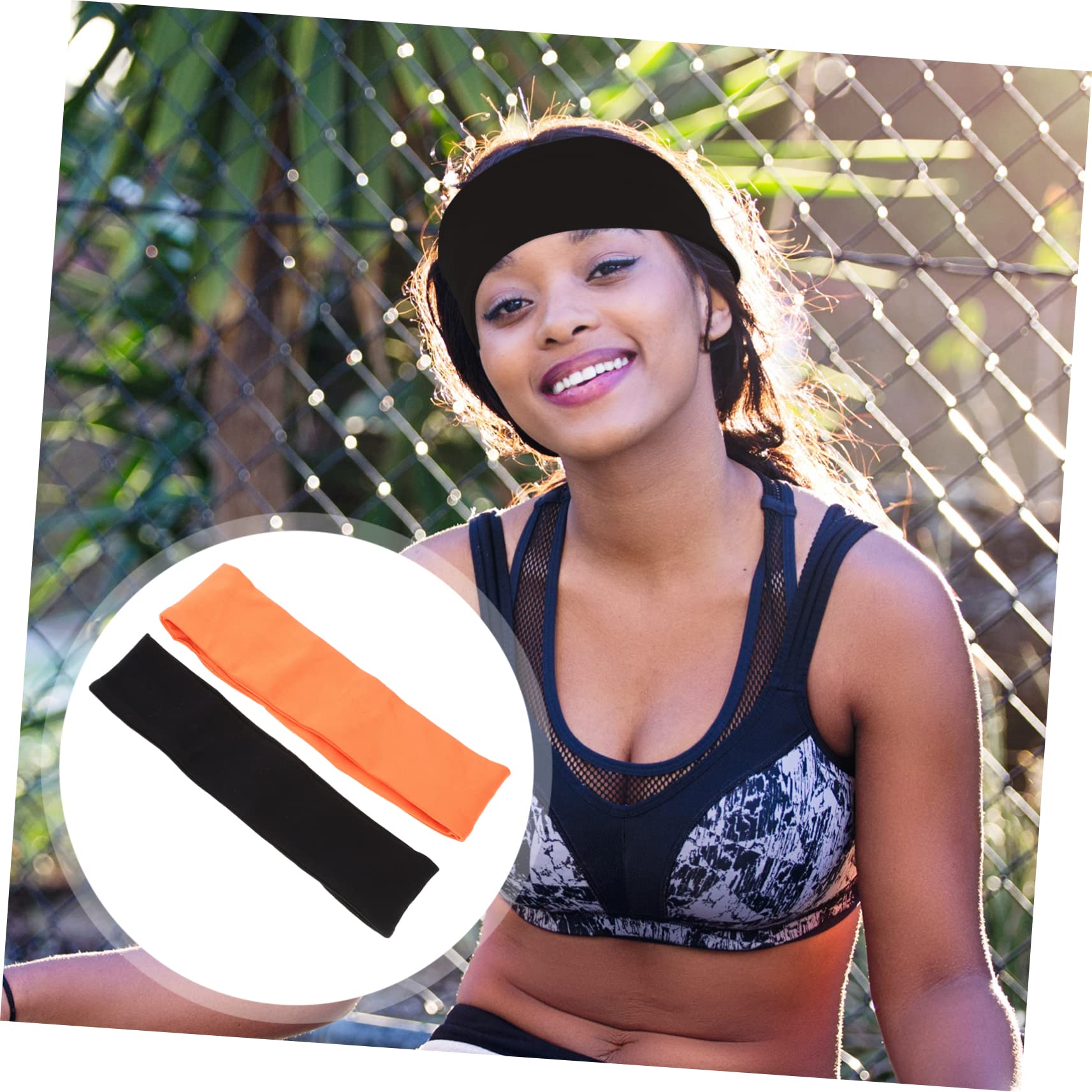 ABOOFAN 6stücke Elastische Schweißbänder Für Sport Atmungsaktive Stirnbänder Für Und Joggen Fitness Und Yoga