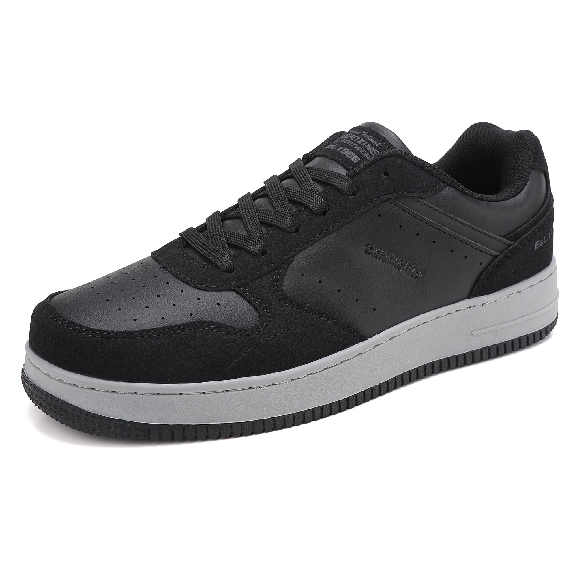 AX BOXING Sneaker Herren Schuhe Mode Herrenschuhe Freizeitschuhe Walkingschuhe Atmungsaktiv Trainers Leichte Turnschuhe Größe 41-46 EU