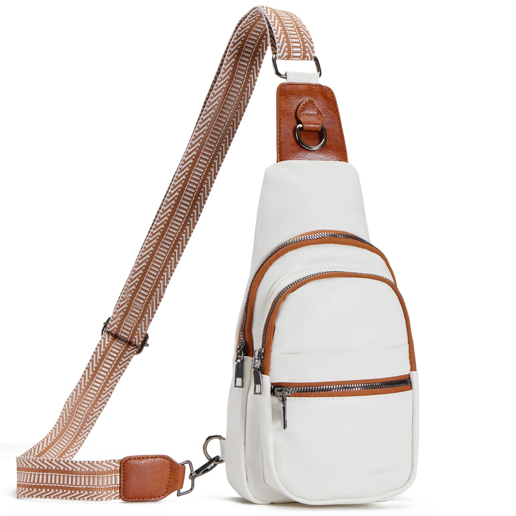 Seoky Rop Crossbody Bag for Women Small Sling Bag Leather Shoulder Cross Body Bag for Travel