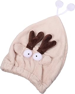 FOMIYES 1 Peça Touca De Cabelo Seco Toalha De Secagem Rápida Touca De Banho De Cabelo Toalha Para Secagem De Cabelo Turbante Chapéu De Cabelo De Secagem Touca De Banho Touca De Toalha