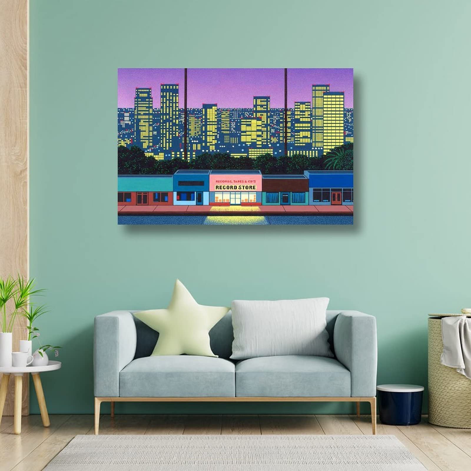Amazon.co.jp: イラストレーター 永井 博 Hiroshi Nagai アート