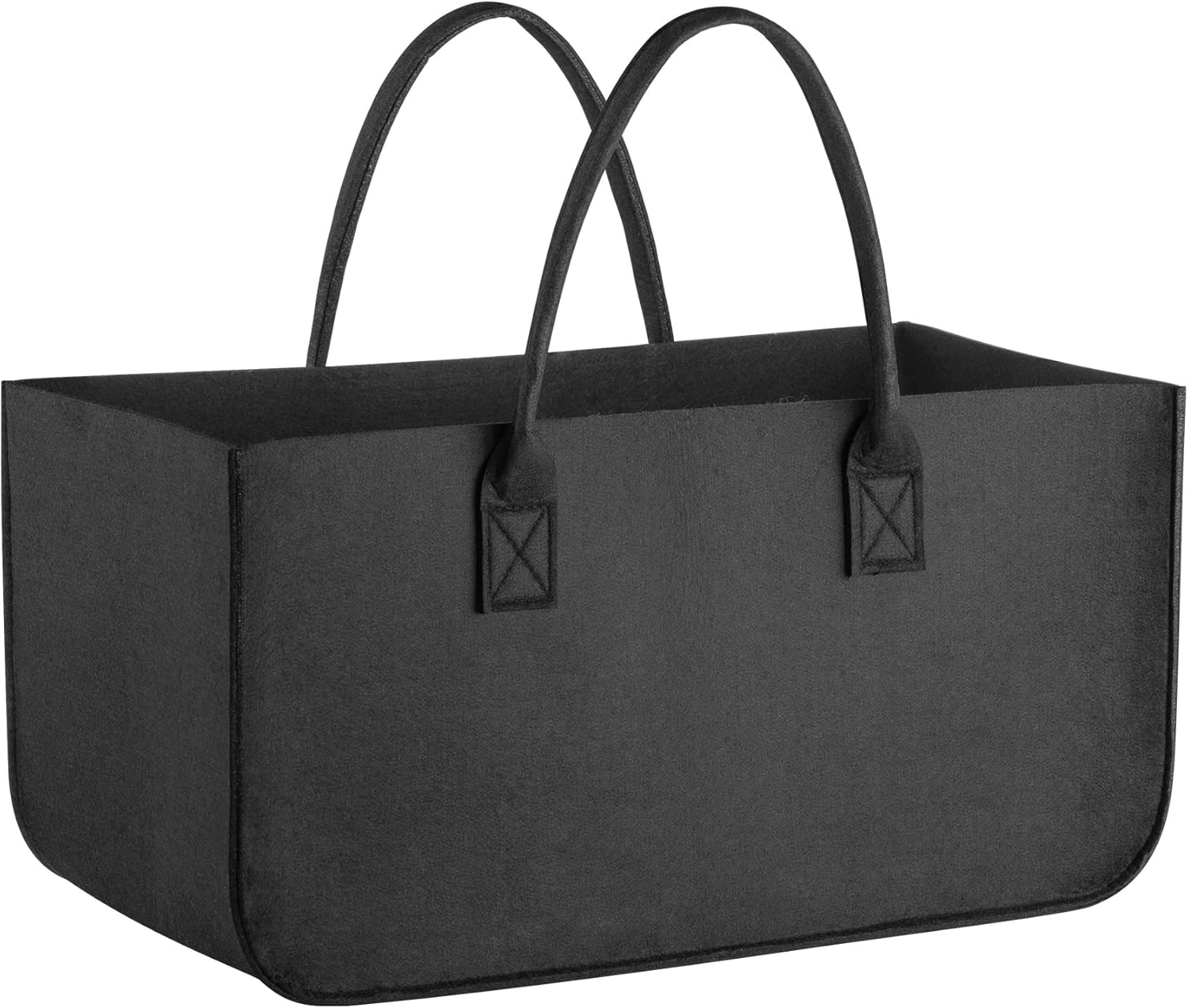 kwmobile Felt Firewood Carrier Fireplace Fire Wood