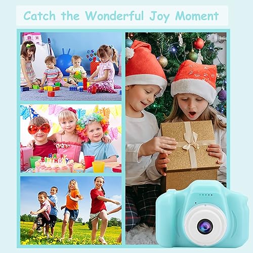 Miniatura 6 de GOWENIC Cámara para niños, cámara de video digital de 2.0 pulgadas, pantalla a color TFT para niños, niñas, cumpleaños, Navidad, Año Nuevo, juguetes