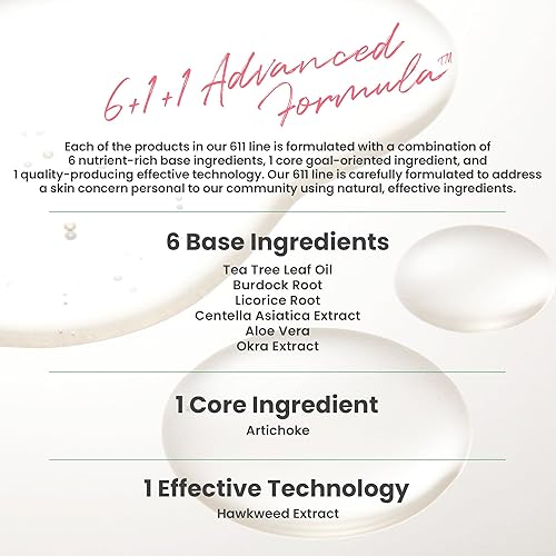 Vista 7 de AXIS-Y Ampolla intensiva de barrera cutánea de alcachofa, hidratante facial, corrector de manchas oscuras, ampolla Centella, suero facial vegano