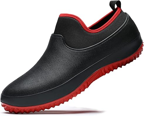 FLIOZY Chef Clogs for Men Women   Waterproof Slip-On Kitchen Shoes, Lightweight Comfortable Shoes for Long Standing, Easy Clean Unisex Daily Wear