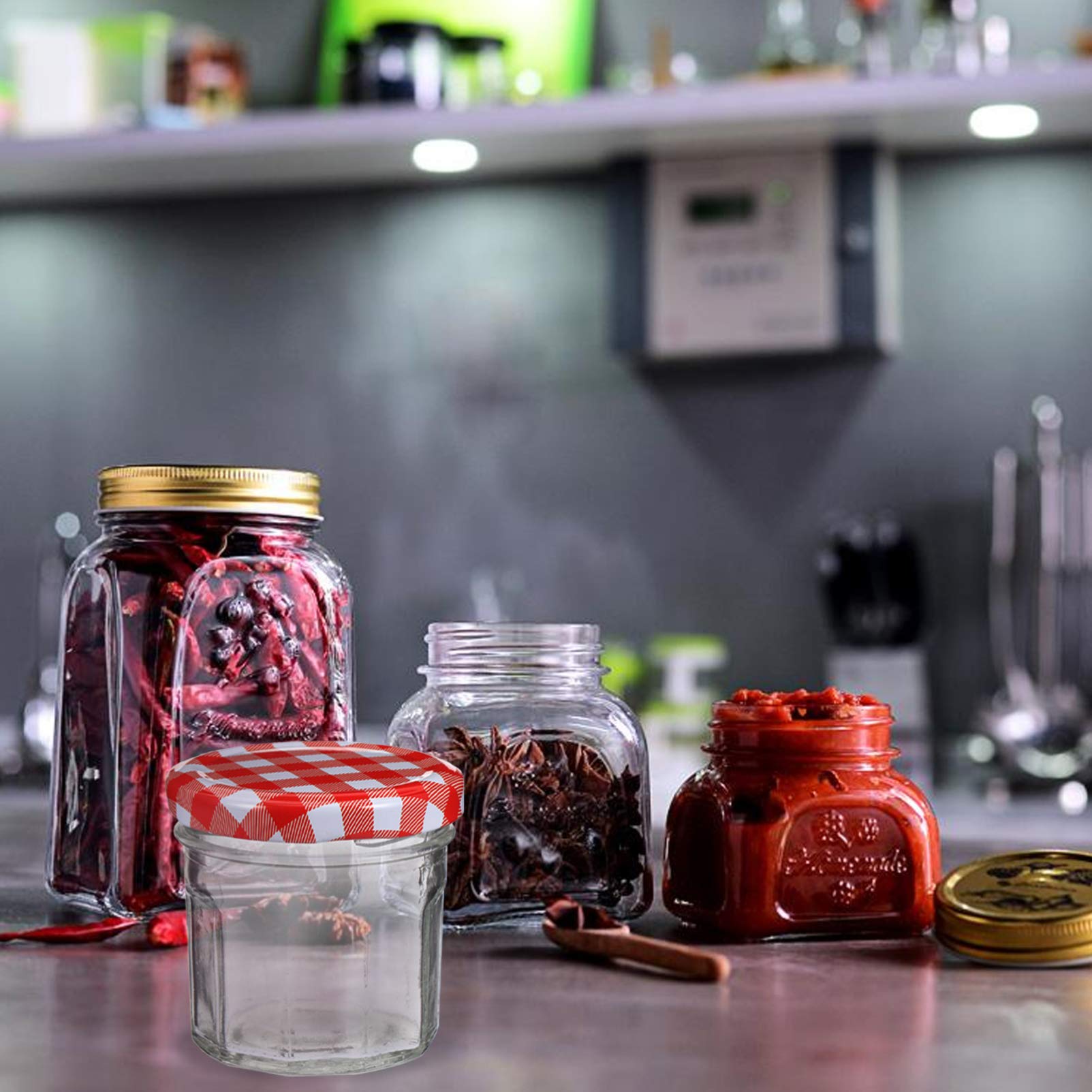 ゼリーの空き瓶（グラス）12個 空き瓶 ゼリー 12個セット 瓶 - メルカリ