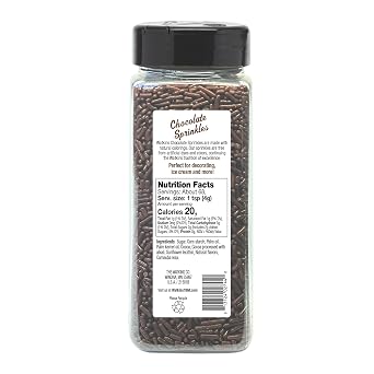 Watkins Chocolate Decorating Sprinkles, 9.5 oz
