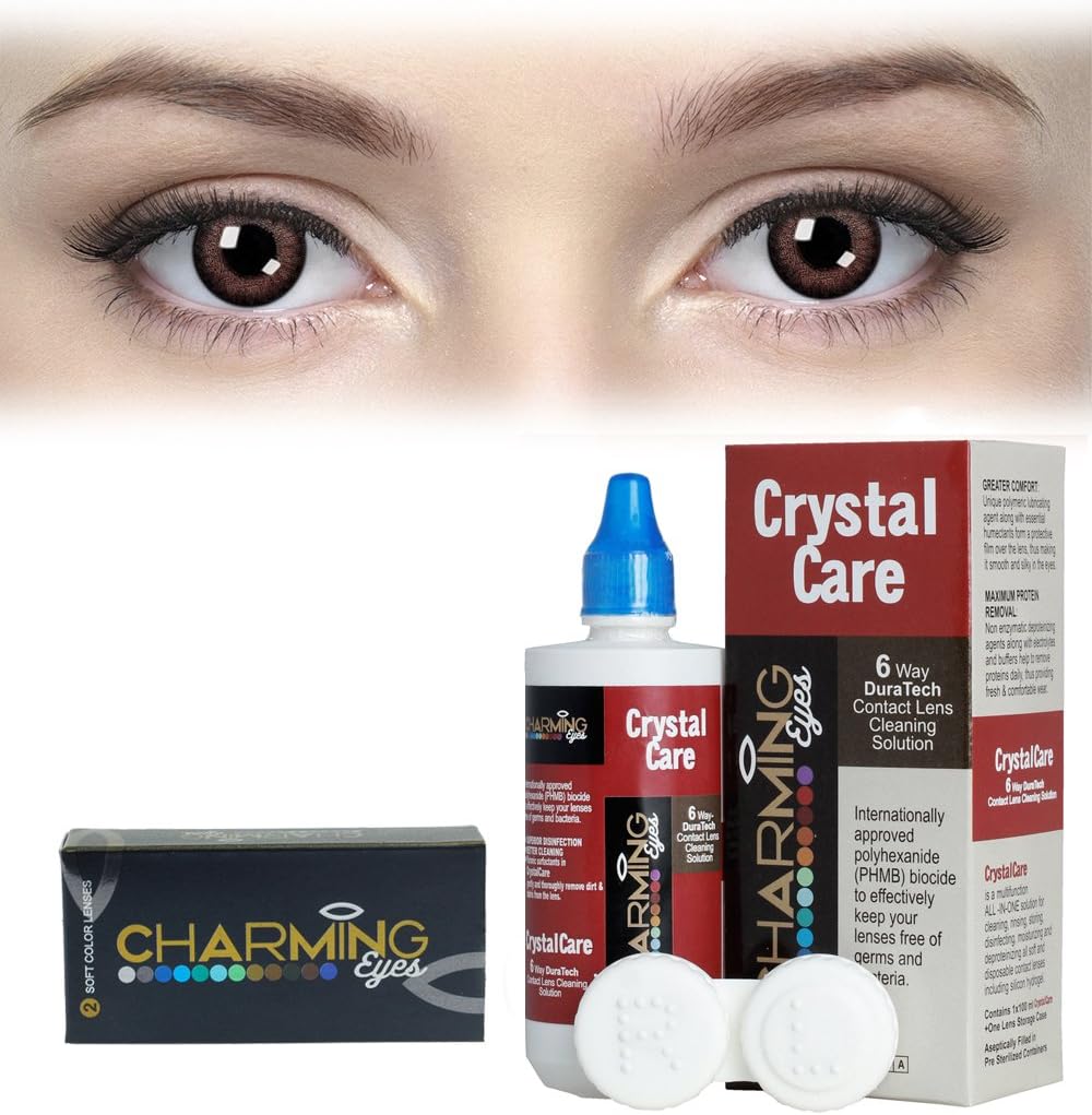 Quarterly Contact Lens - 2 Pieces (Brown)