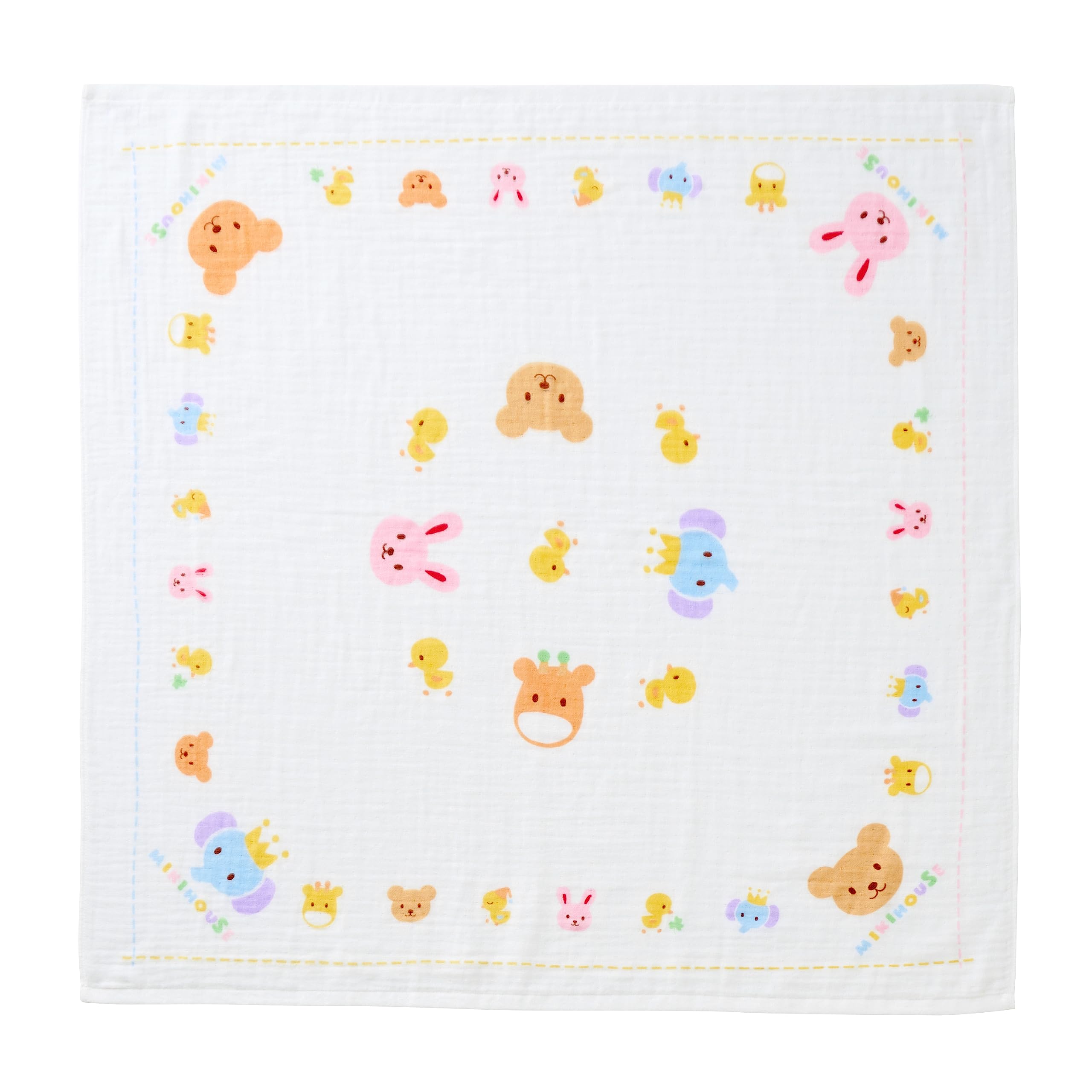 Amazon.co.jp: MiKiHOUSE: ベビー用品 ガーゼタオル・沐浴アイテム