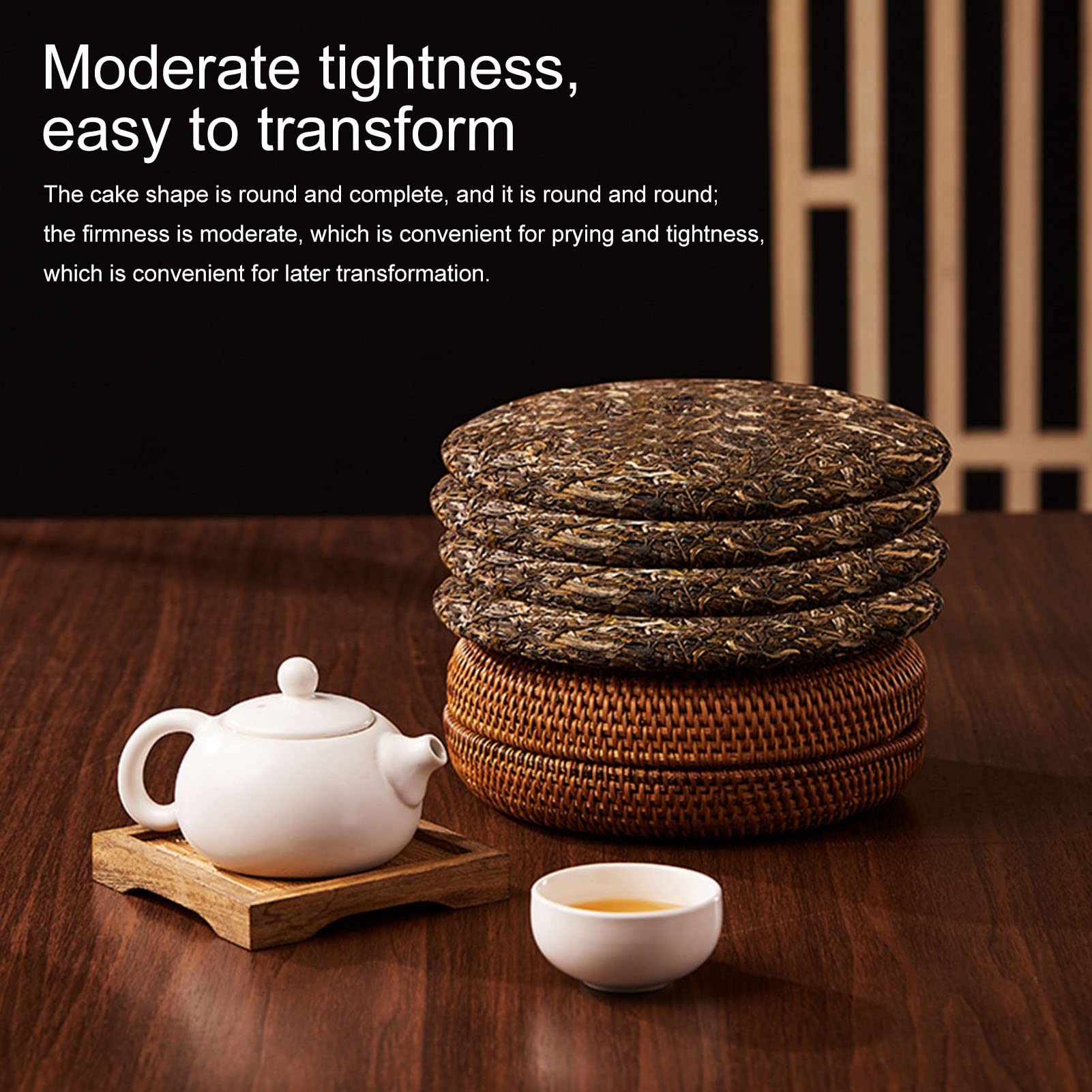 Tè Pu Erh Puerh, Puer Crudo Al 100%, Albero Antico, Dolce e Liscio, Yunnan, 357 G Durata di Conservazione a Lungo Termine