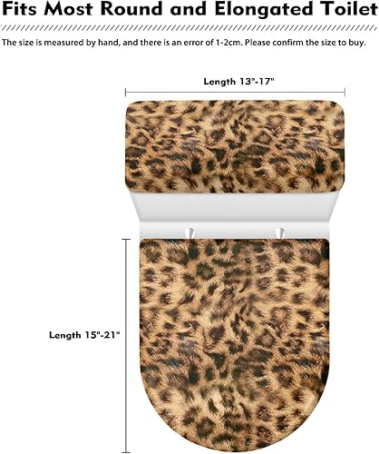 Vista 42 de Fundas antideslizantes para tapa de inodoro y tanque del Día de San Patricio, fundas elásticas para tapa de inodoro, accesorios de decoración de St.