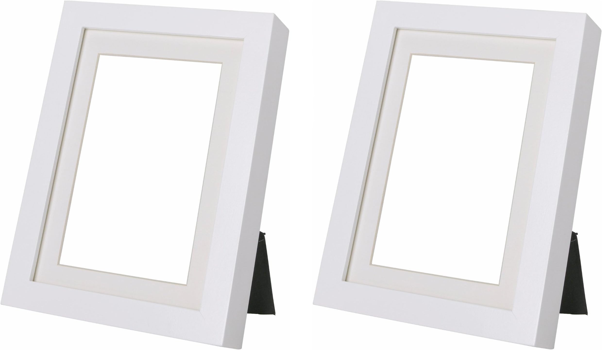 Ikea Ribba 5x7 Picture Frame. White. Set of 2
