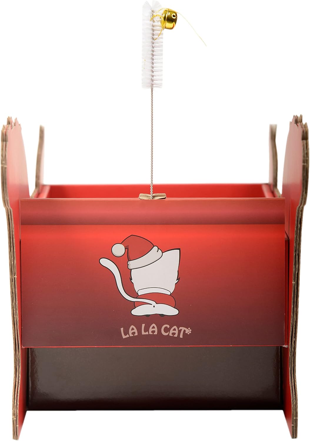 LA LA CAT Santa Sleigh Cat Scratcher