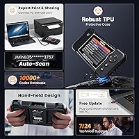 Vista 5 de ANCEL FX2000-US OBD2 Scanner Diagnostic Tool, ABS SRS Transmission Airbag Car Scanner, Check Engine Car Code Reader, Automotive Diagnostic Tool