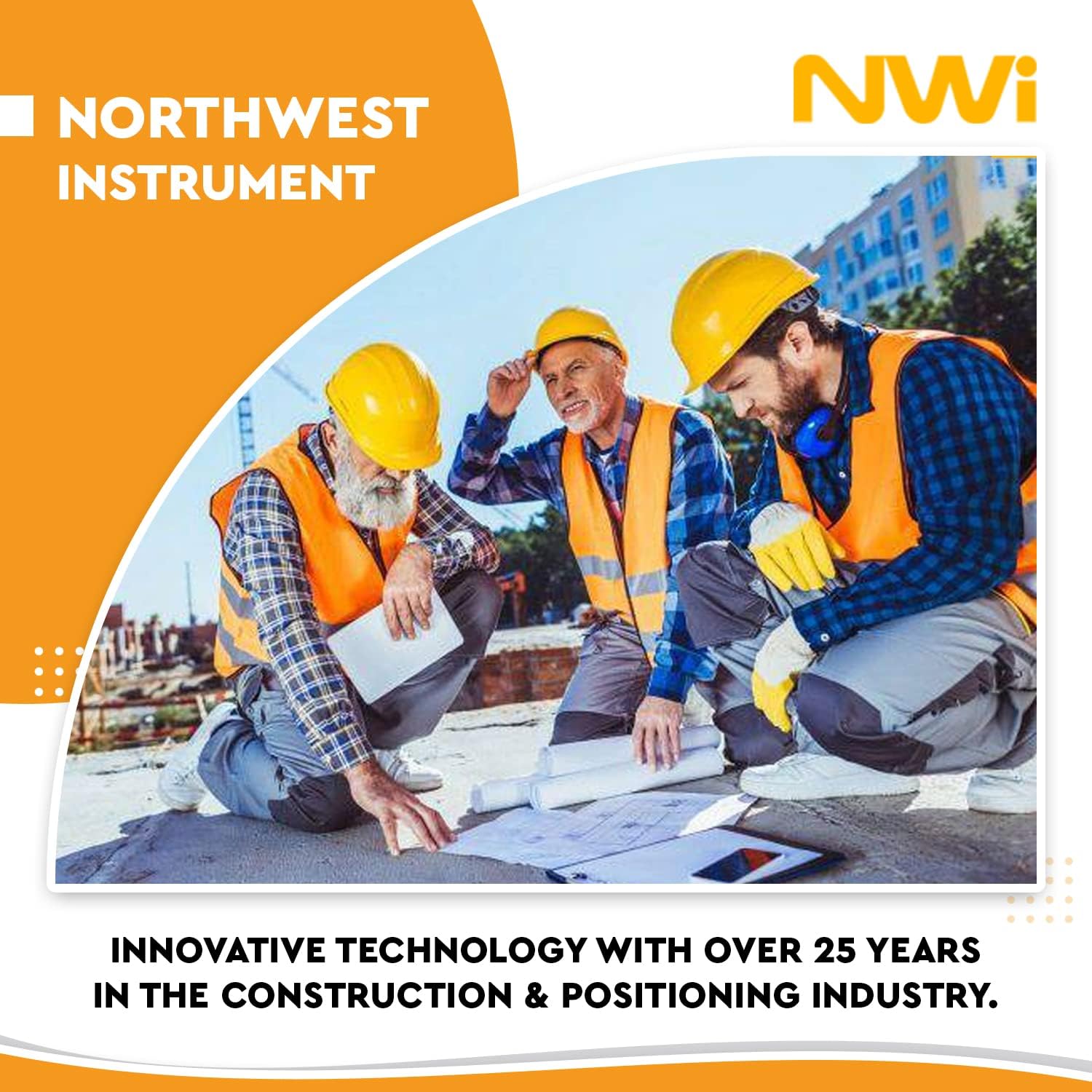 NWI NSL100B Siteline Level 20x Magnification, 1/4 Inch Accuracy at 100ft, 200ft Range Surveying Equipment, Plumb Bob Manual Precision Survey Transit