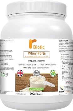 Whey Forte.Whey Protein Powder Vanilla Flavour 600g Powder