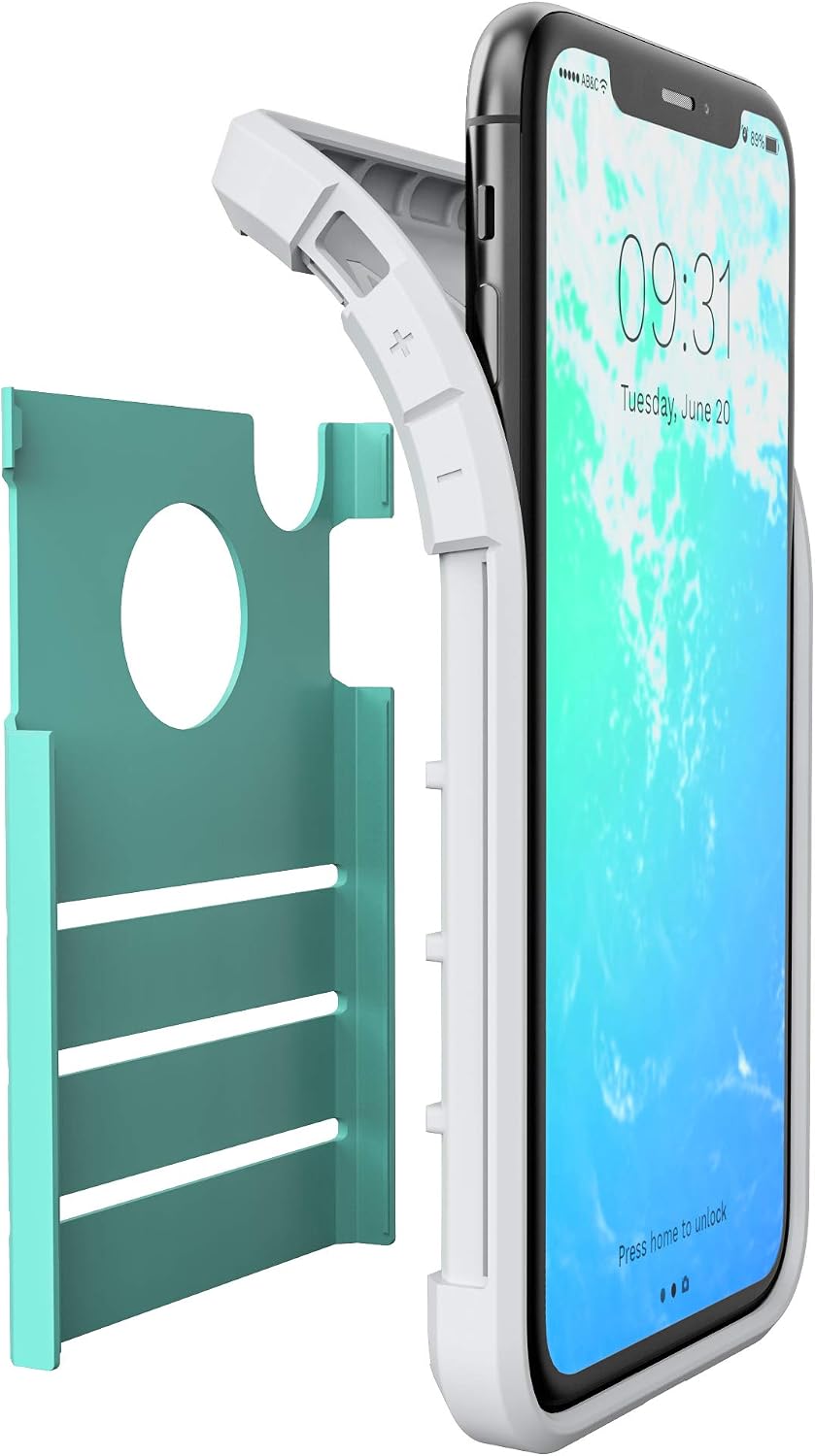 iPhone XR Case, Crave Strong Guard Protection Series Case for Apple iPhone XR (6.1 inch) - Mint/Grey