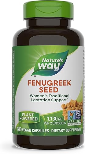 Miniatura 8 de Nature 's Way, Semilla de Fenugreek 610 mg