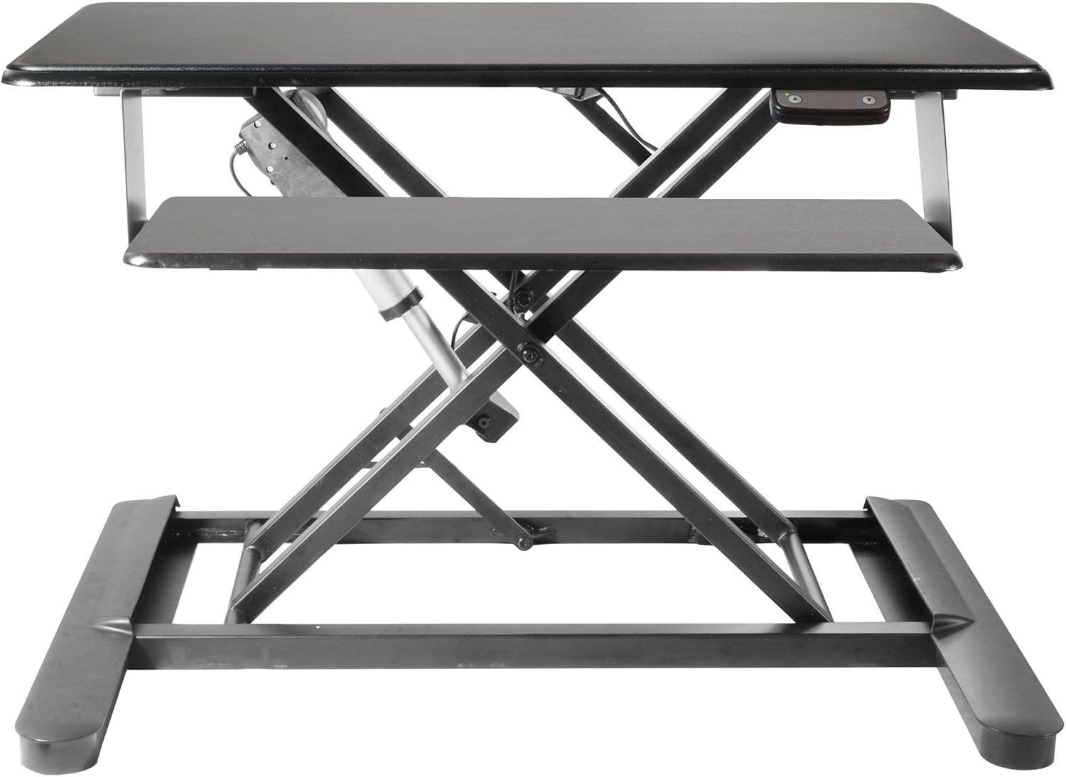 Kantek Systems Electric sit to Stand Workstation (STS965), Black