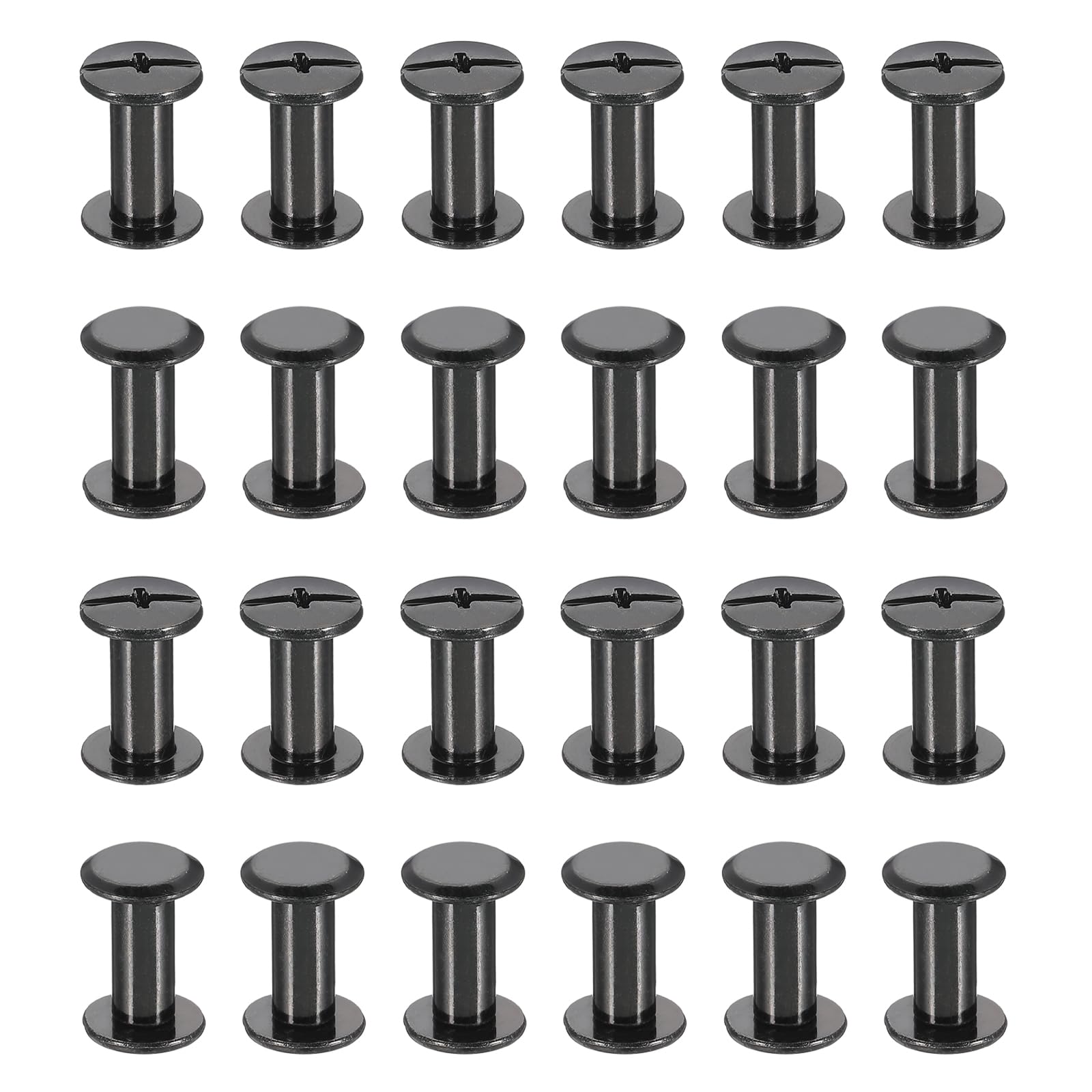 PATIKIL 24 Sets Chicago Screws