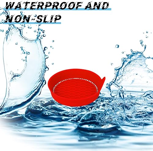 Miniatura 4 de zipelo Bling - Posavasos para automóvil, paquete de 4 posavasos universales antideslizantes para vehículos, tapete de silicona con diamantes de