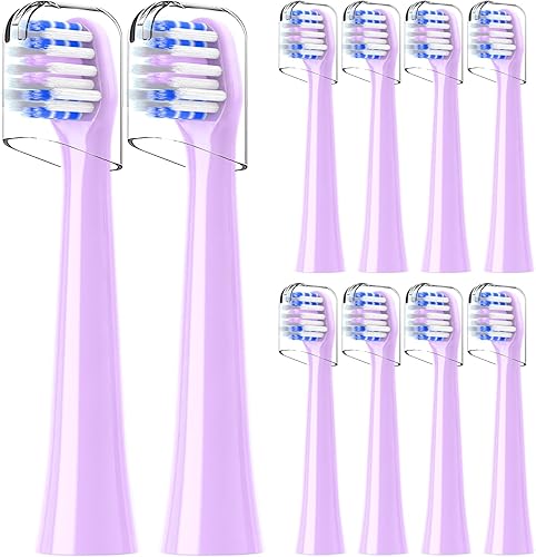 Vista 12 de Cabezales de repuesto compatibles con el cepillo de dientes Colgate Hum - Cabezales de repuesto compatibles con cepillo de dientes Hum Smart, azul