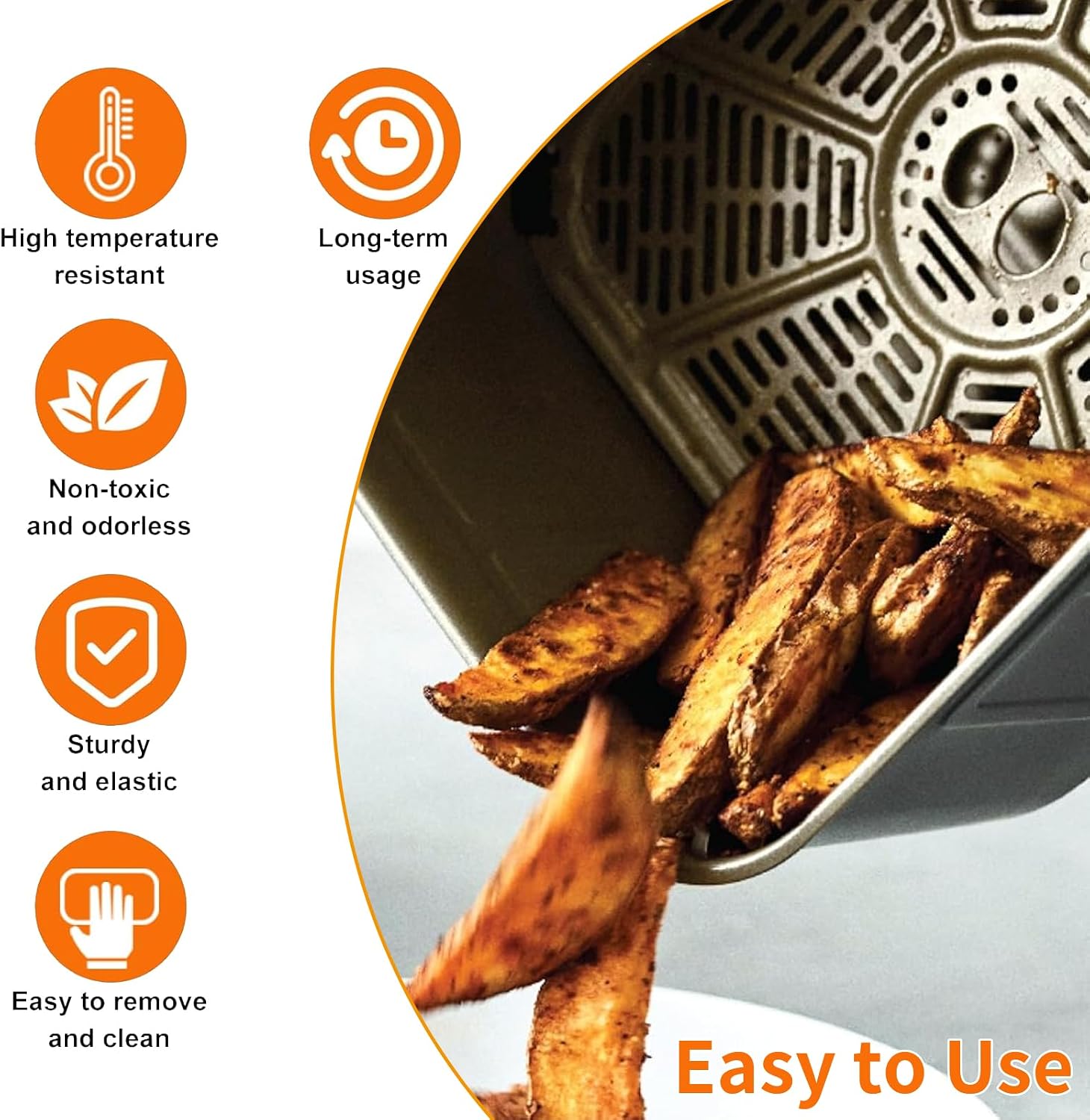 Air Fryer Grill Pan for Green pan RICARDO Air Fryer, 9''×9'' Stainless Steel Air Fryer Tray Accessories Grill Plate Crisper Plate Replacement Parts Rack