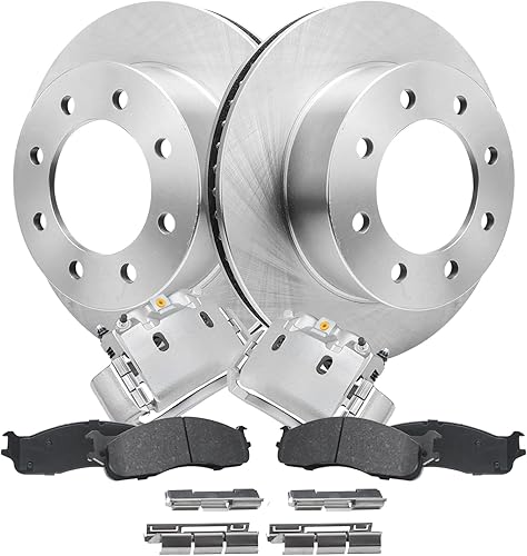 Miniatura 11 de Detroit Axle - Kit de freno delantero de repuesto para frenos 04-06 Scion xA xB Rotores 2004 2005 2006 pastillas de freno de cerámica