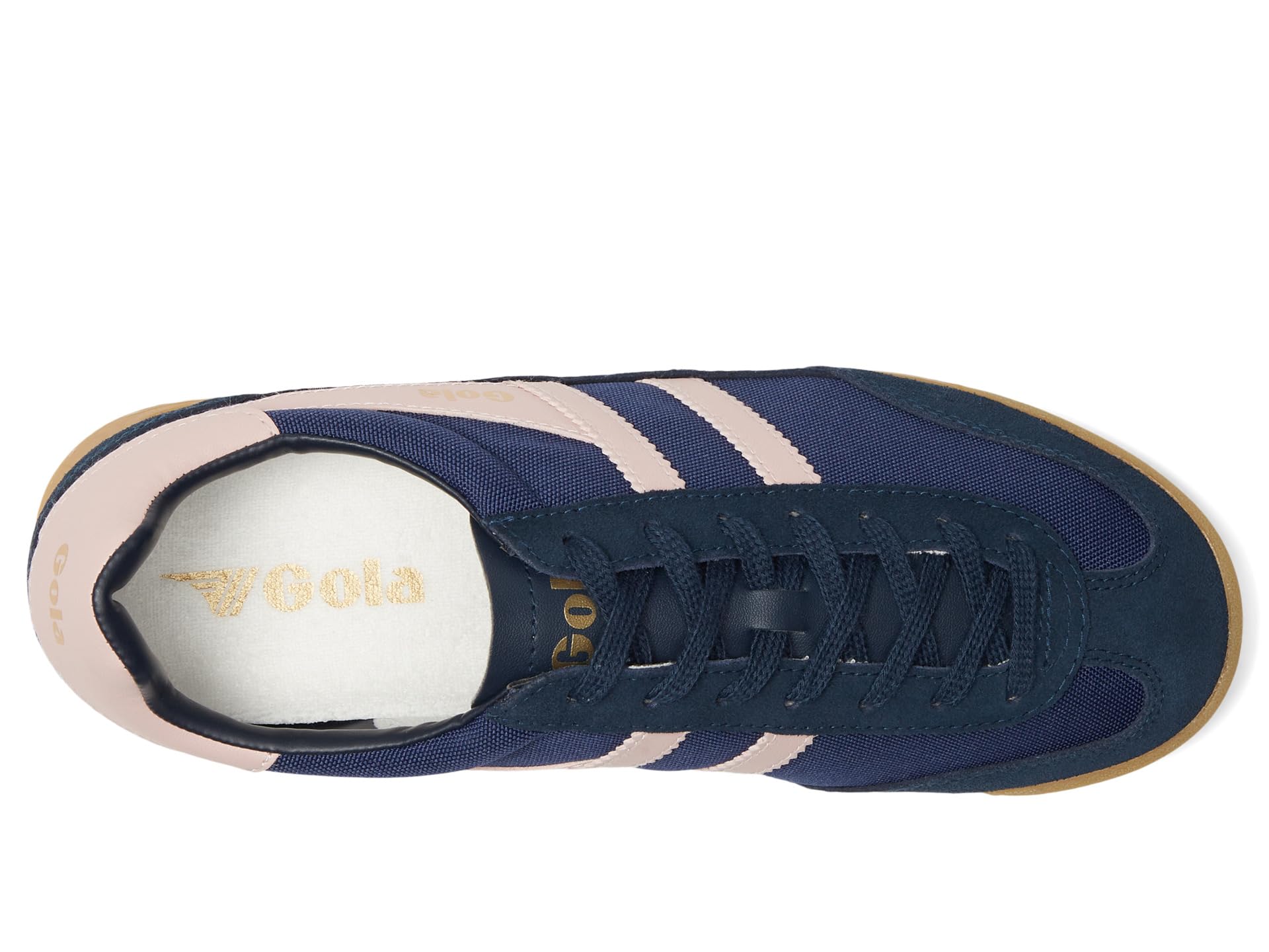 Gola Tornado - Zapatillas deportivas para mujer, color azul marino/rosa tiza