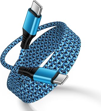 Samsung S25 Edge Fast Charging Cord USB C Braided Charger Cable 3.1A 10FT Long Type C Power Cord for Samsung Galaxy S26 S25 Ultra Z Fold 7/6/Z Flip 7/6 A17 A16 A36 A56 A15 S24 FE S23 S22 S21 S20 S10