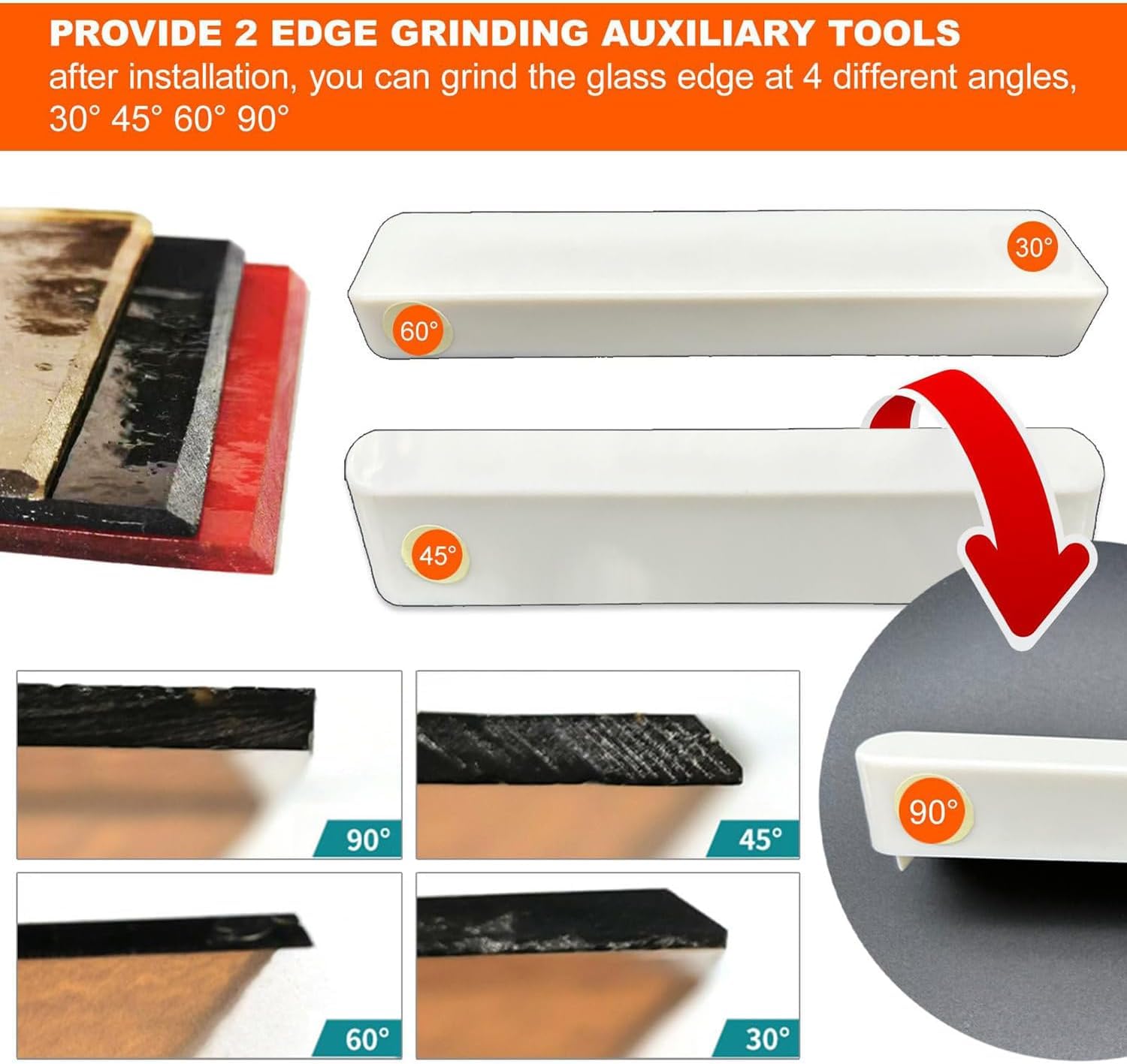 Kit d'outils pour vitrail, 20 pièces, ensemble complet de mosaïque avec meuleuse, fer à souder et système d'alimentation en eau pour débutants