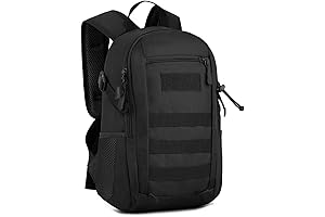 HUNTVP 20L Mini Daypack Military MOLLE Backpack for Camping and Trekking