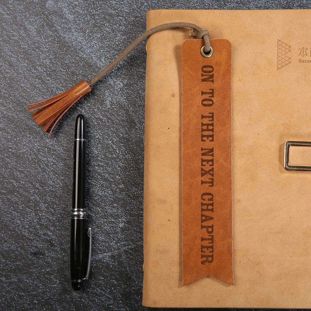 Every Adventure We Take is Just Another Chapter in Our Story Reader Leather Bookmark Wedding Party Gift Engraved Bookmark Wedding Reader (Another Chapter in Our Story) - Image 4