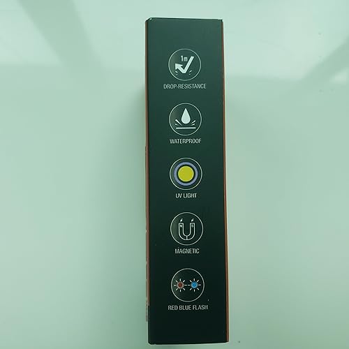 Miniatura 9 de BORUIT V7 - Mini linterna LED de alto lúmenes de 1100 lúmenes, pequeño y potente llavero EDC con luz UV roja, linternas de bolsillo recargables