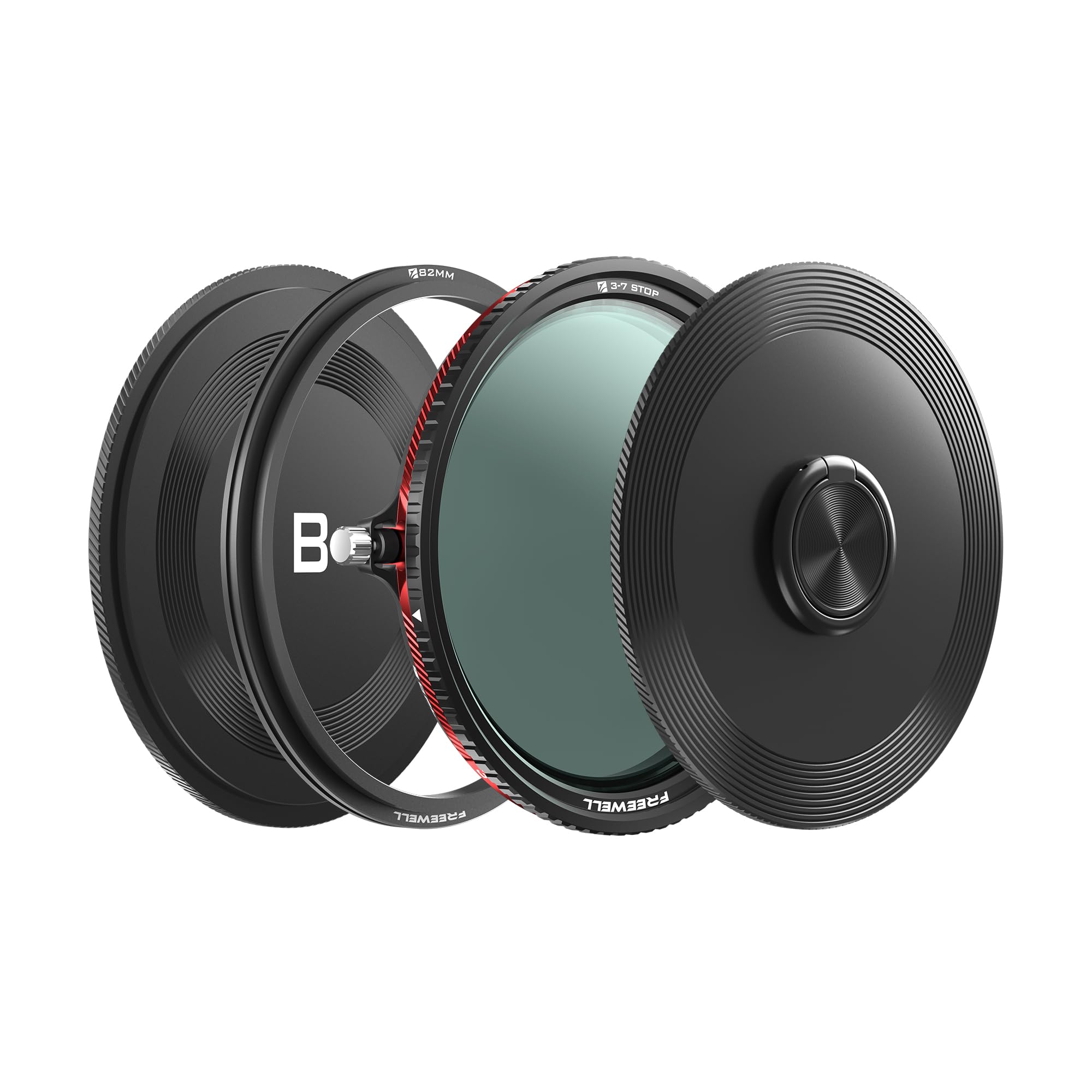 Freewell 82mm V2 Magnetic Hybrid VND/CPL 3-7 Stops Filter -Adjustable VND and CPL Filter Futureproof