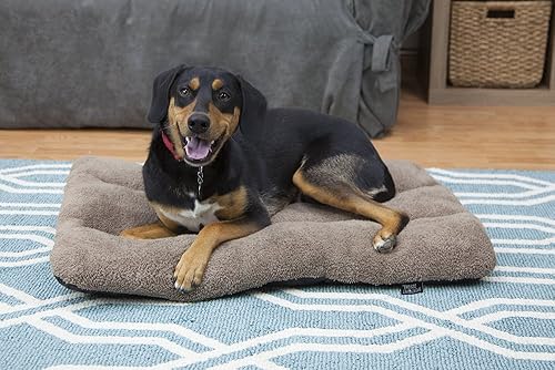 Miniatura 4 de SportPet Designs - Cama impermeable para mascotas con parte inferior antideslizante para perrera de plástico para perros, 33 pulgadas (CM-0353-CS01)