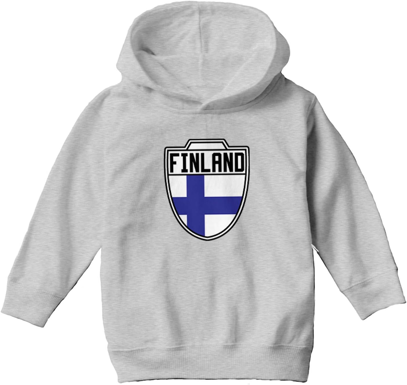 Finland - Country Soccer Crest Toddler/Youth Fleece Hoodie