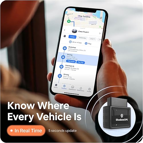 Miniatura 2 de Rastreador GPS en tiempo real para vehículos - $12/mes con prueba gratuita de 14 días - Dispositivo de seguimiento de autos Plug & Play