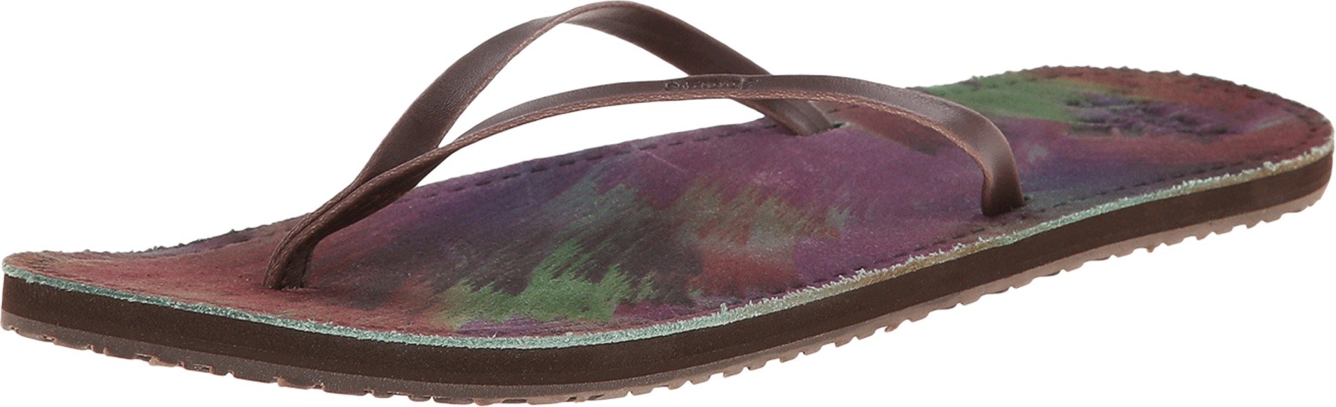 Reef Caribe Uptown Flip Flop Womens Blue Multi Desertcart Cyprus