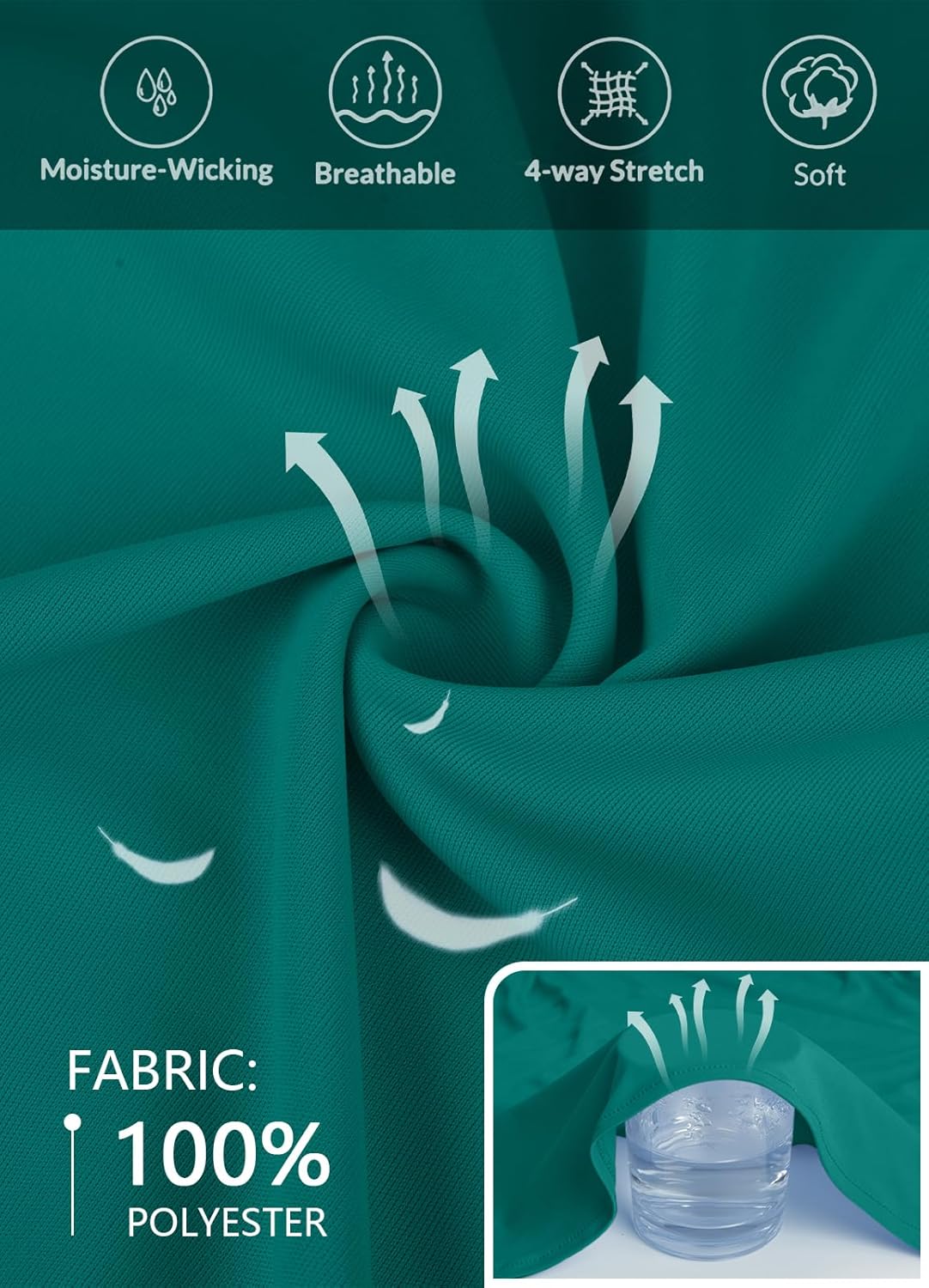 Women's Sun Protection Shirt UPF 50+ Long Sleeve Hoodie UV SPF T-Shirts Rash Guard Hiking Quick Dry Lightweight - Image 4