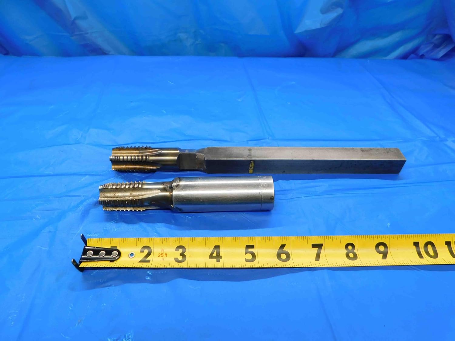 M & J Tooling LLC 2 PCS 3/4 14 NPT Interrupted Tooth HSS Pipe TAPS W/Modified Extended Shanks - CB2022AY3