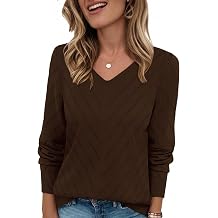 Womens V-Neck Lightweight Pullover Sweaters Knit Long Sleeve Tops Soft Sweater Casual Fall Winter Fashion Outfits