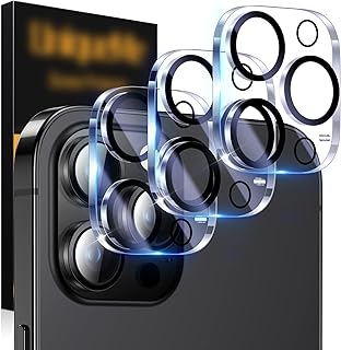 UniqueMe [ 3 Pack Camera Lens Protector Compatible with iPhone 12 Pro 6.1" (Not for iPhone 12) Tempered Glass,[Case Friendly] [Ultra-thin][Scratch-Resistant][Easy Installation]